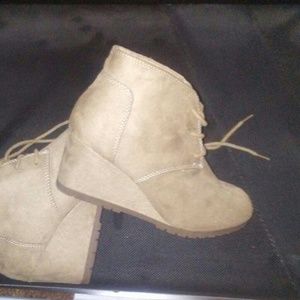 Faded Glory wedge ankle boot